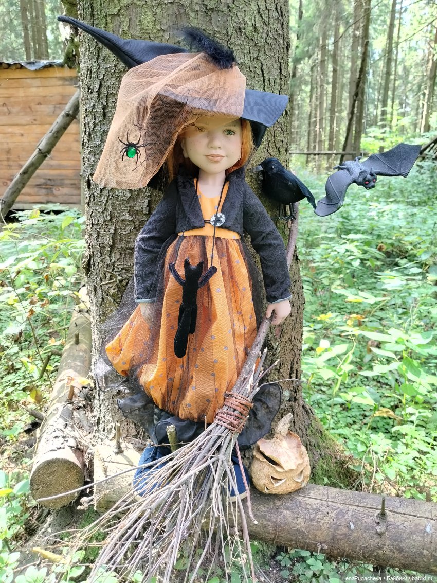 Готовимся к Хэллоуин или прогулка юной ведьмочки Петрине zwergnase (фото 3)
