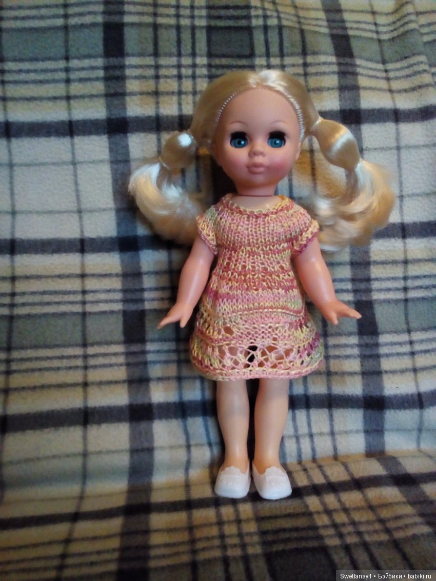 Домашнее платье — Российские куклы Весна
