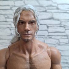 Ведьмак, портретный Генри Кавилл, экшен 1/6