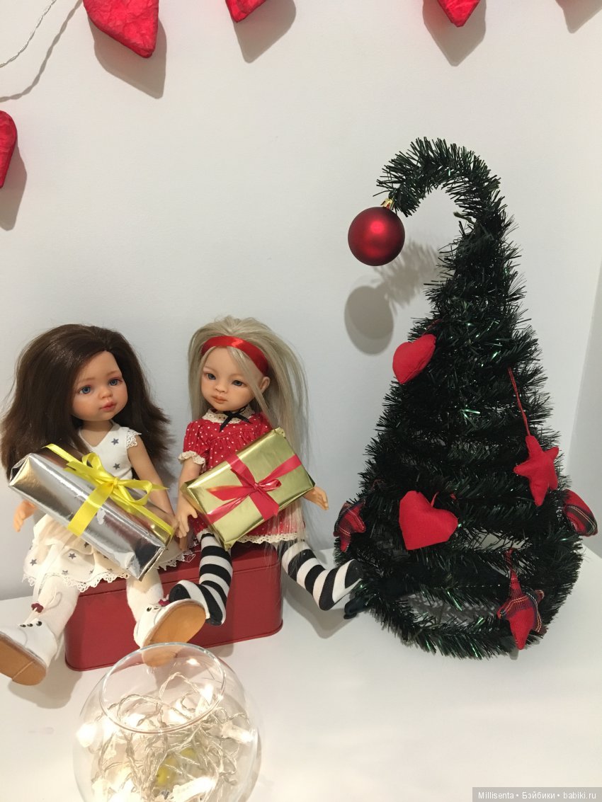 Ёлочка для Маники — ООАК Paola Reina (Паола Рейна) и испанских кукол: перерисовка (фото 9)