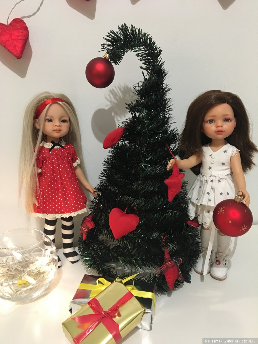 Ёлочка для Маники — ООАК Paola Reina (Паола Рейна) и испанских кукол: перерисовка (фото 5)