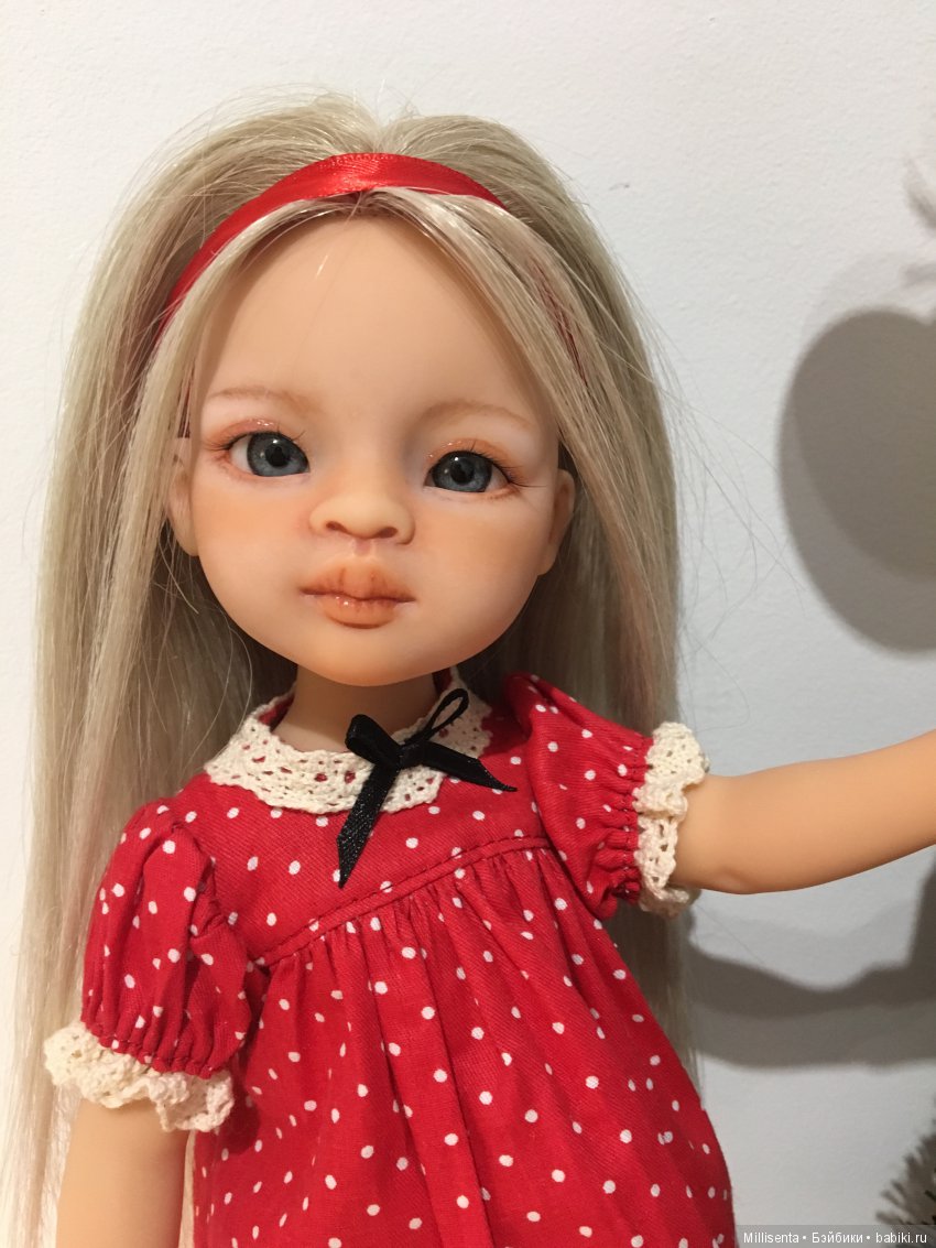 Ёлочка для Маники — ООАК Paola Reina (Паола Рейна) и испанских кукол: перерисовка