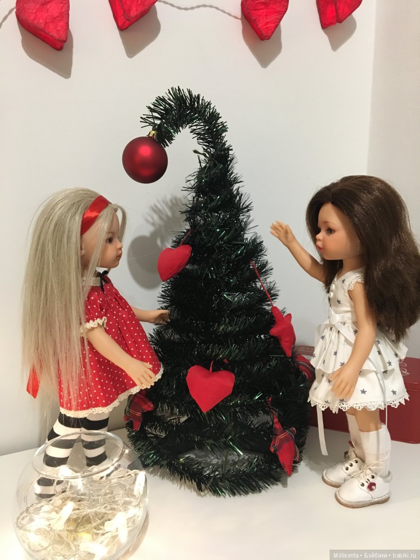 Ёлочка для Маники — ООАК Paola Reina (Паола Рейна) и испанских кукол: перерисовка (фото 6)