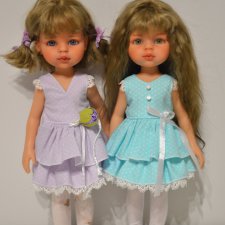 Две сестрёнки. ООАК куколок Paola Reina