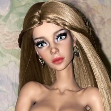 Сардаана авторская шарнирная кукла