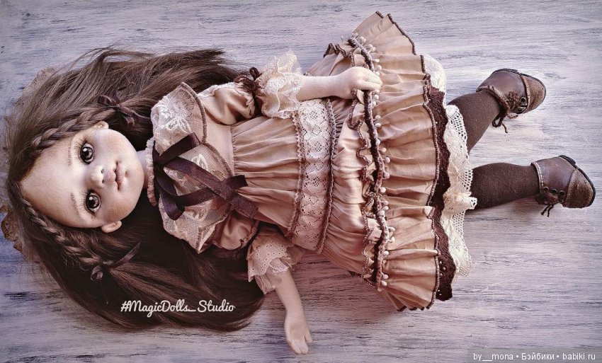 Дарина, авторская коллекционная кукла #MagicDolls_Studio
