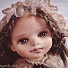 Дарина, авторская коллекционная кукла #MagicDolls_Studio