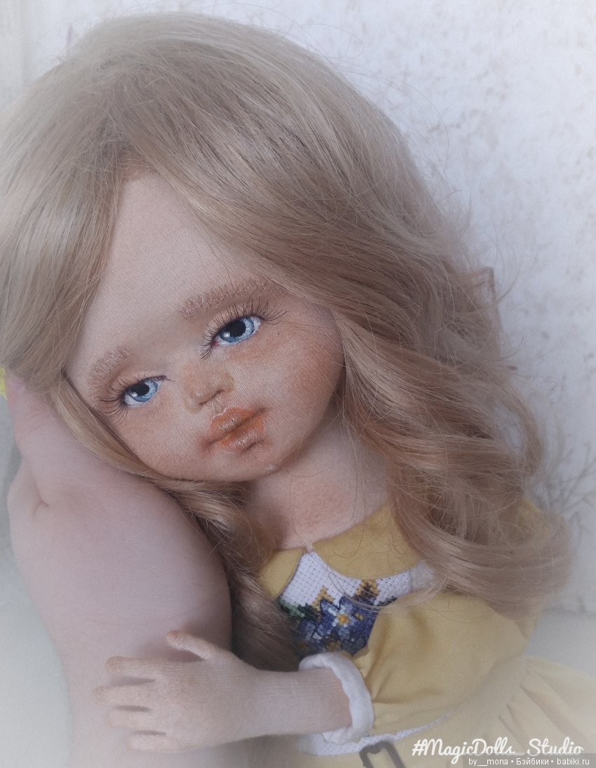 Надюша, авторская коллекционная кукла | Бэйбики Надюша, авторская коллекционная кукла (фото 6)