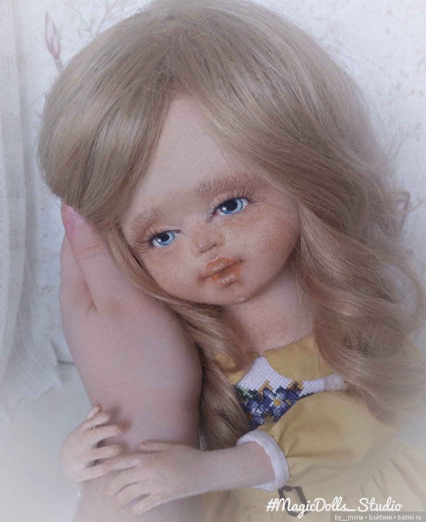 Надюша, авторская коллекционная кукла | Бэйбики Надюша, авторская коллекционная кукла (фото 7)