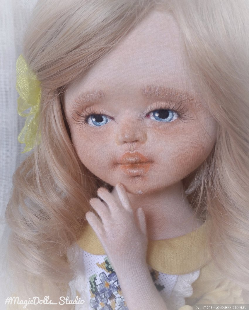 Надюша, авторская коллекционная кукла | Бэйбики Надюша, авторская коллекционная кукла (фото 5)