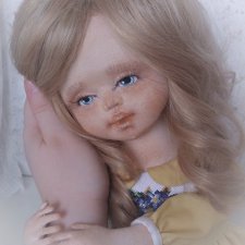 Надюша, авторская коллекционная кукла