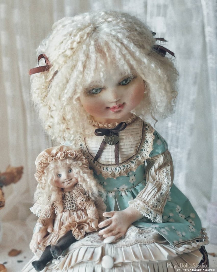 Лизи, Текстильная кукла ручной работы #MagicDolls_Studio (фото 10)