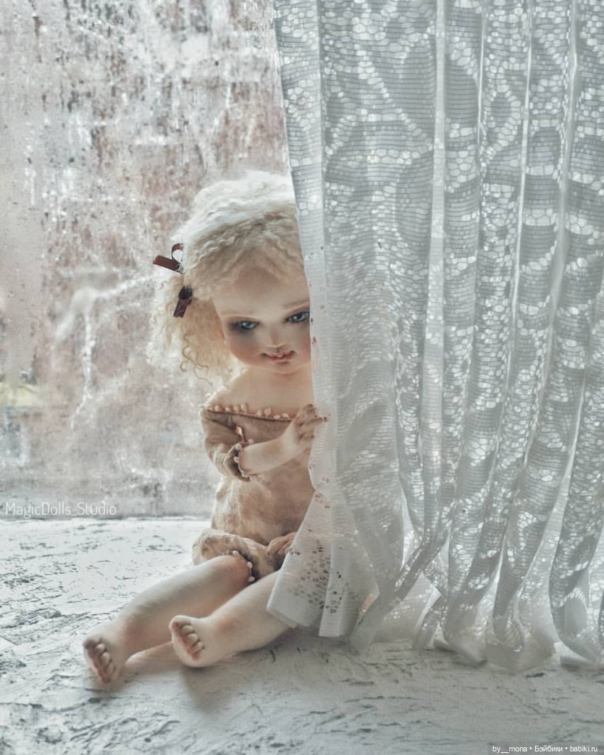 Лизи, Текстильная кукла ручной работы #MagicDolls_Studio (фото 2)