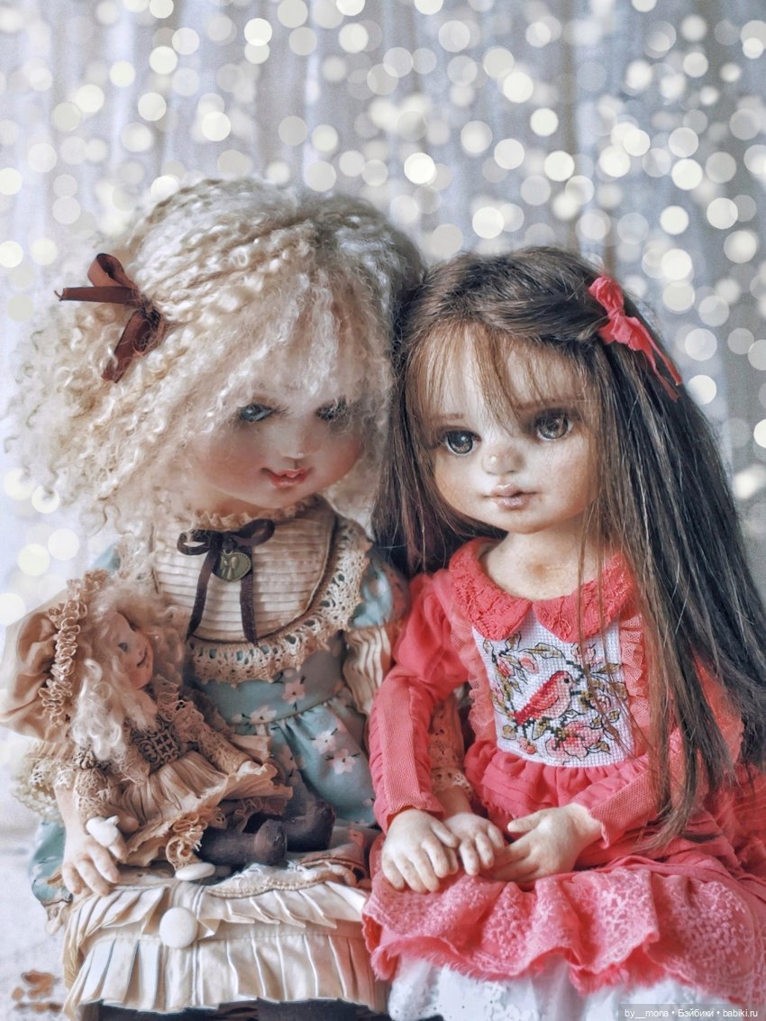 Лизи, Текстильная кукла ручной работы #MagicDolls_Studio (фото 7)