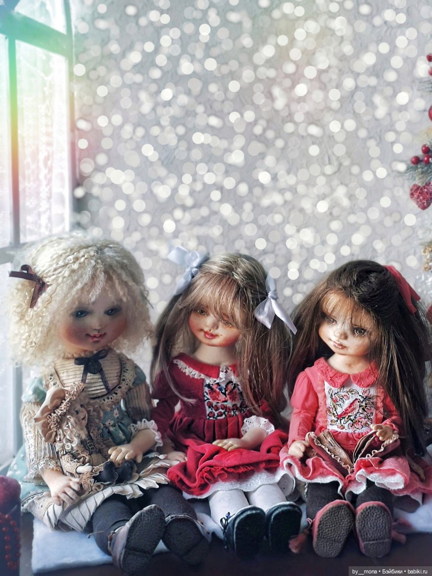 Дарина, коллекционная кукла ручной работы #MagicDolls_Studio