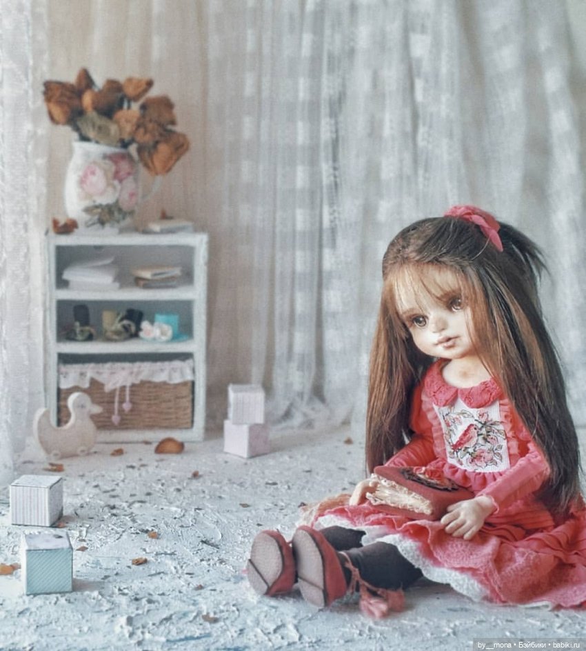 Дарина, коллекционная кукла ручной работы #MagicDolls_Studio (фото 6)