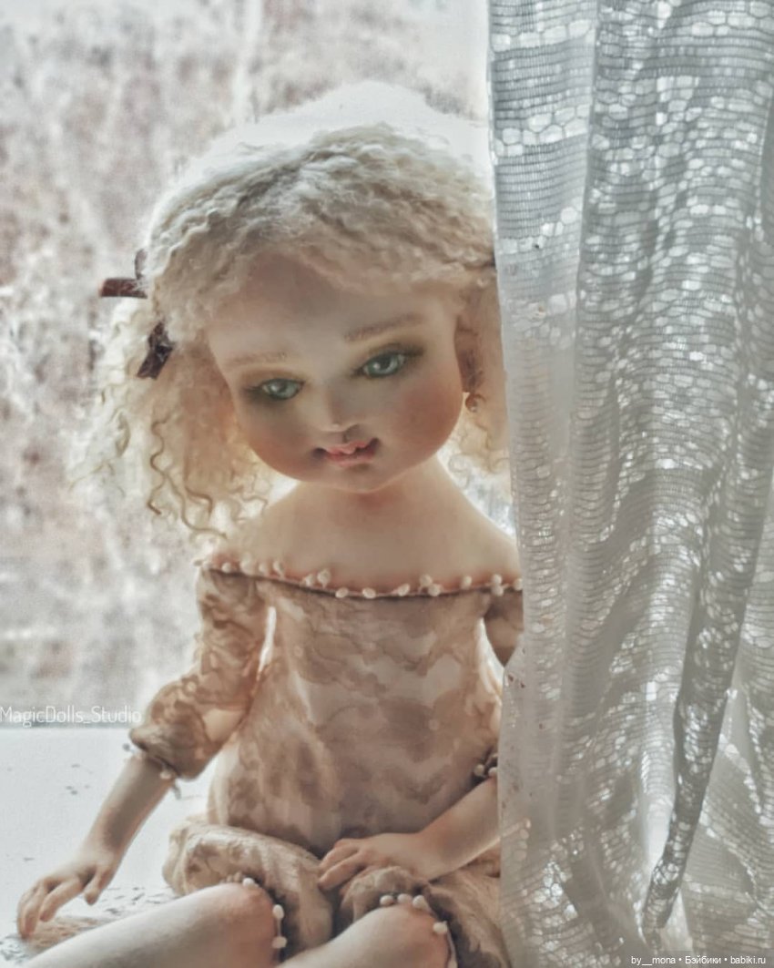 Лизи, Текстильная кукла ручной работы #MagicDolls_Studio (фото 3)