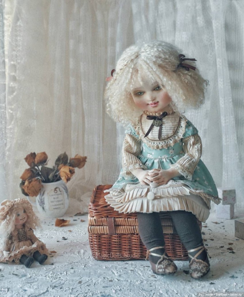 Лизи, Текстильная кукла ручной работы #MagicDolls_Studio