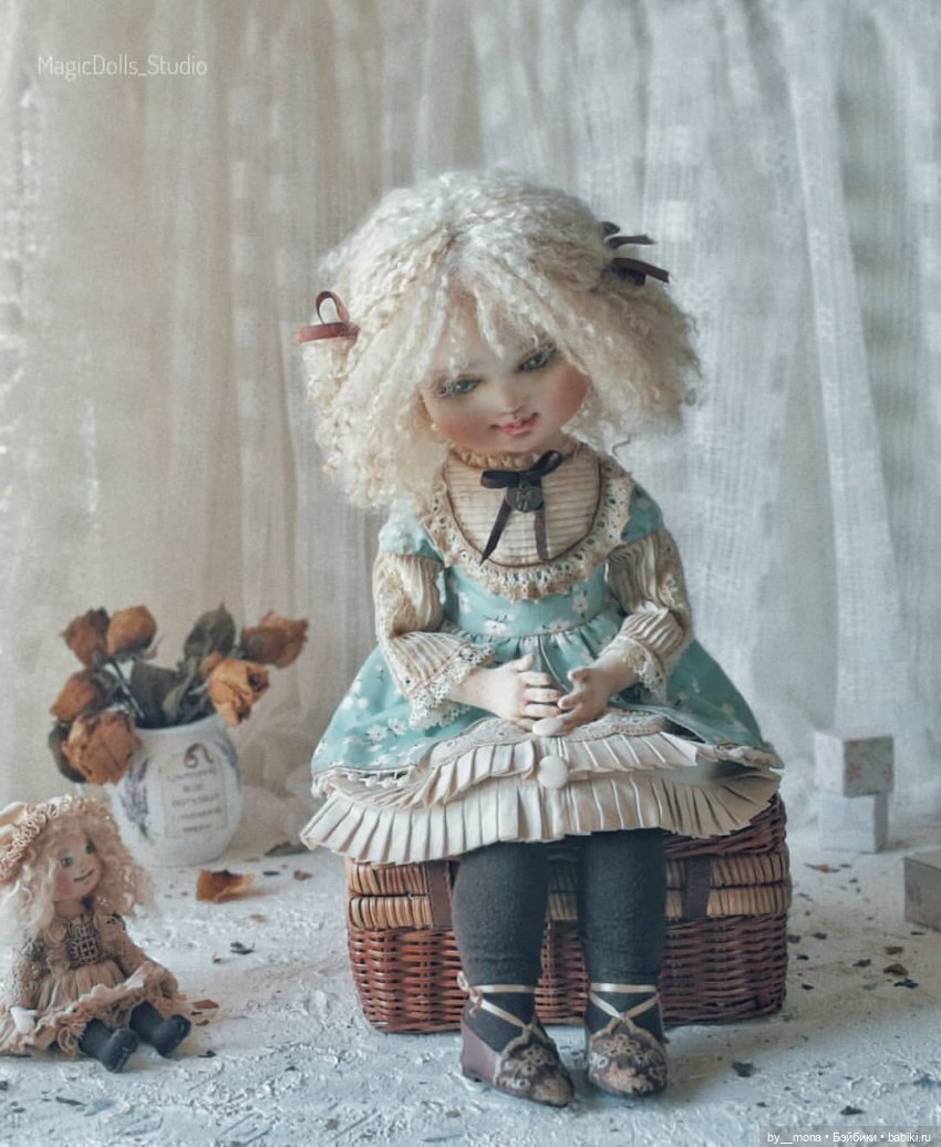 Лизи, Текстильная кукла ручной работы #MagicDolls_Studio