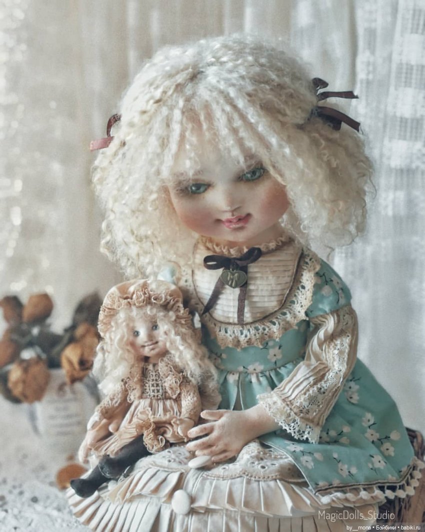 Лизи, Текстильная кукла ручной работы #MagicDolls_Studio
