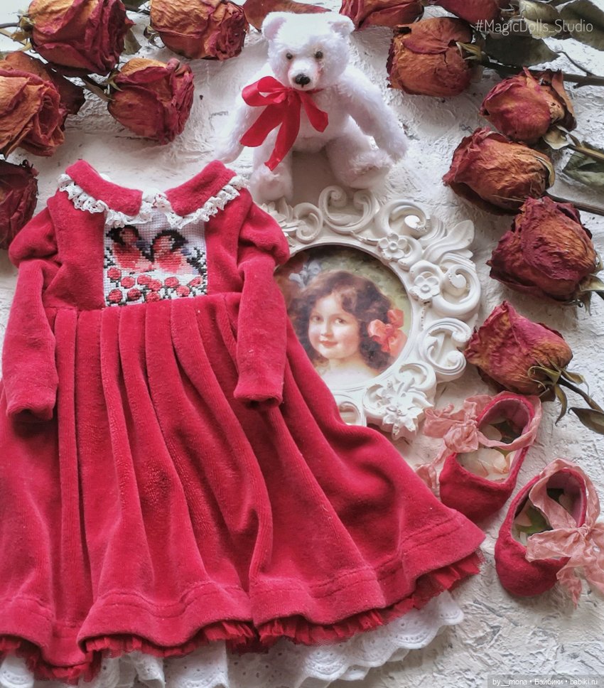 Анисья, коллекционная кукла ручной работы #MagicDolls_Studio (фото 9)
