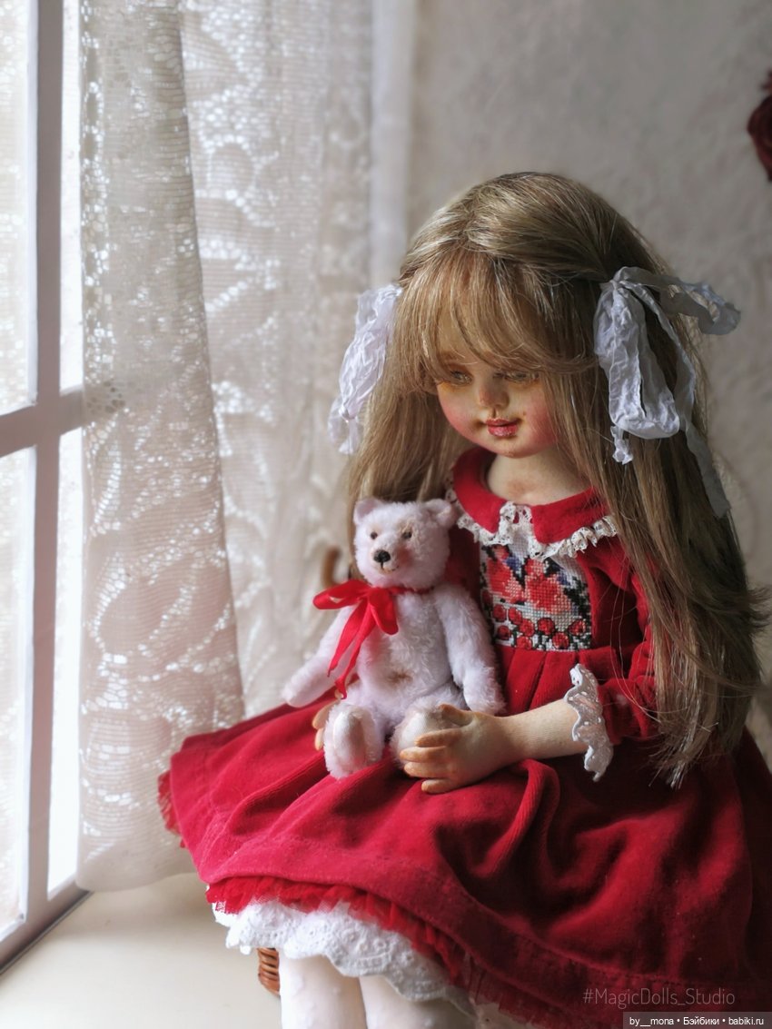 Анисья, коллекционная кукла ручной работы #MagicDolls_Studio (фото 3)