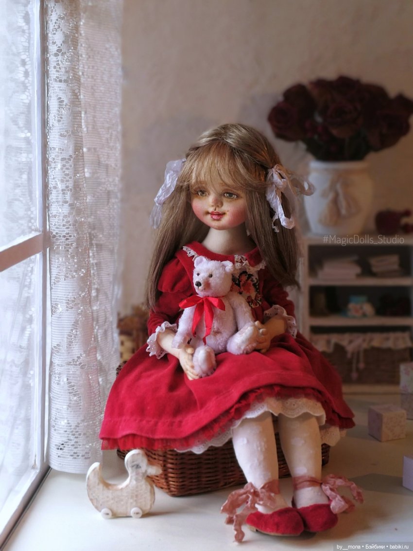 Анисья, коллекционная кукла ручной работы #MagicDolls_Studio (фото 6)