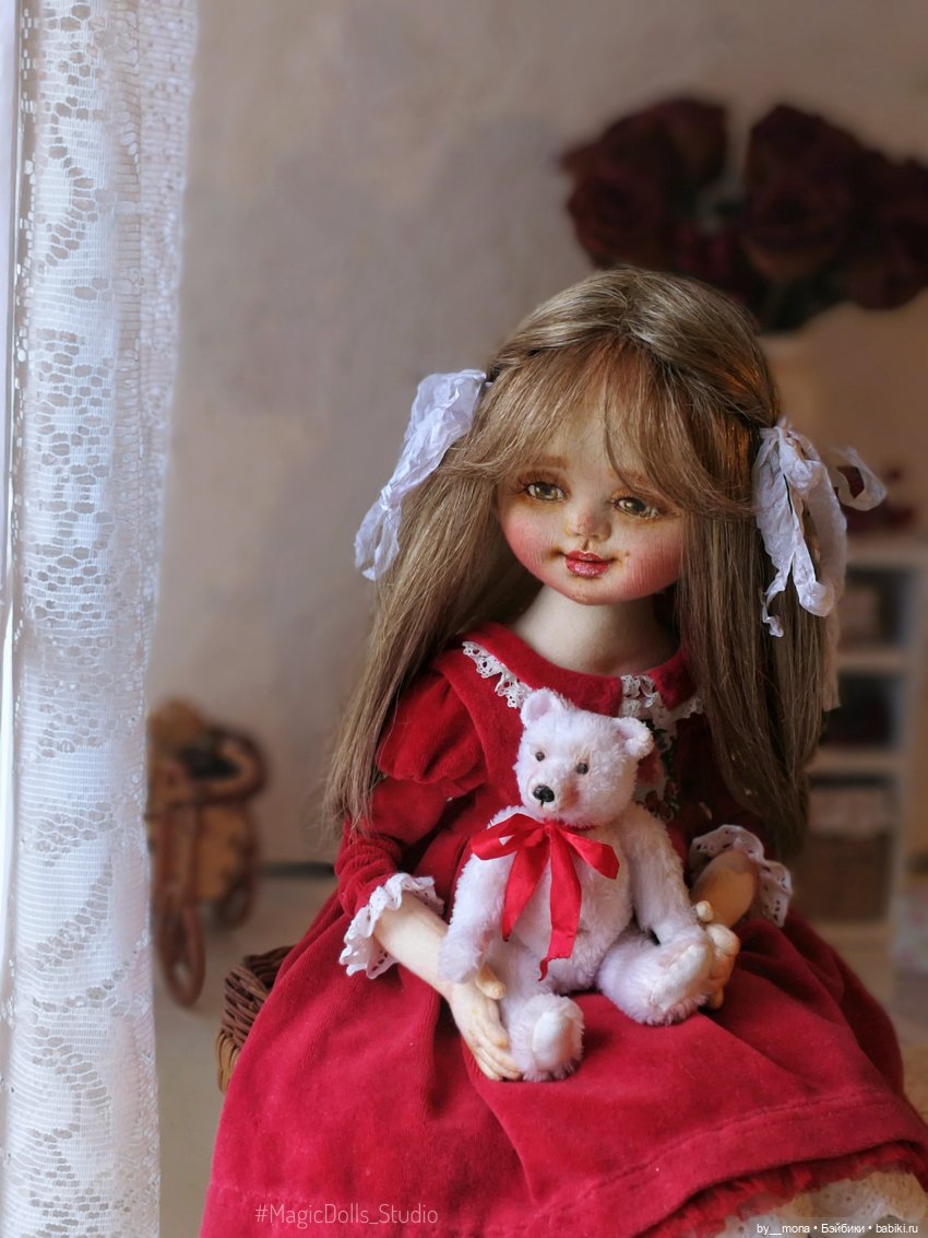 Анисья, коллекционная кукла ручной работы #MagicDolls_Studio
