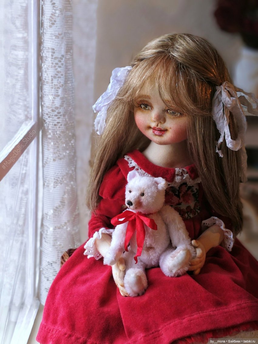 Анисья, коллекционная кукла ручной работы #MagicDolls_Studio (фото 2)