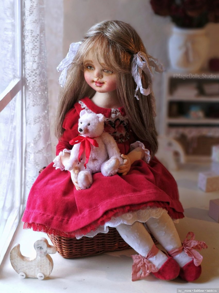 Анисья, коллекционная кукла ручной работы #MagicDolls_Studio (фото 7)