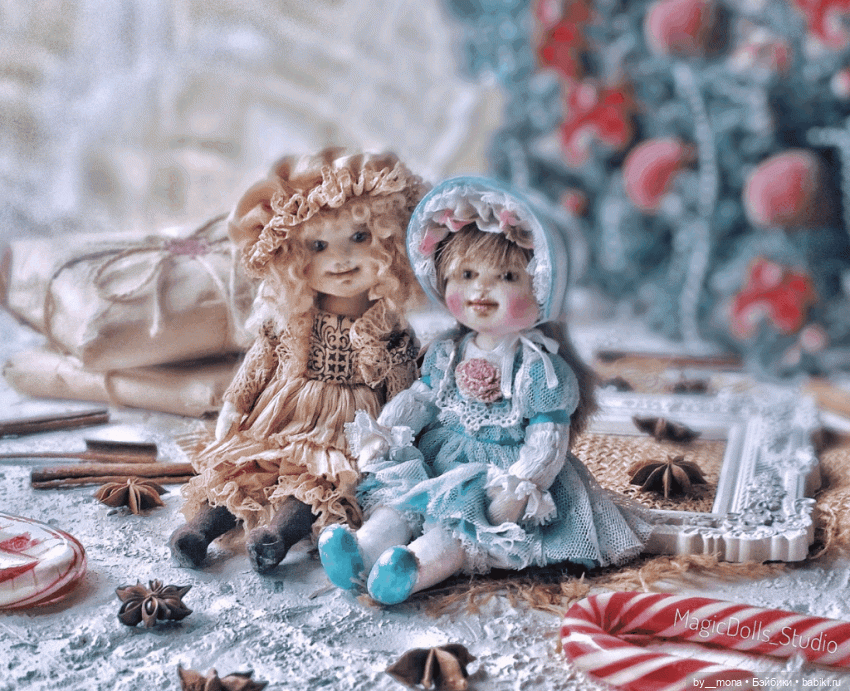 Текстильная кукла ручной работы #MagicDolls_Studio (фото 3)