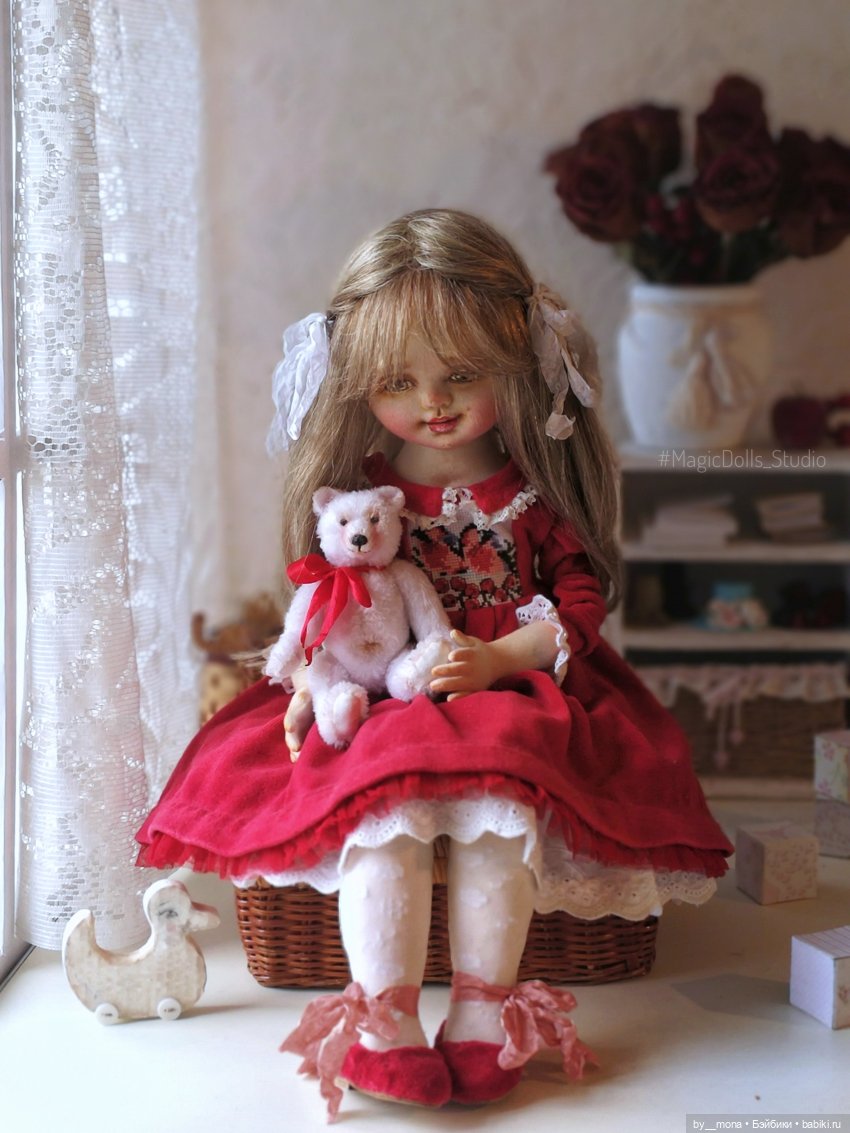 Анисья, коллекционная кукла ручной работы #MagicDolls_Studio (фото 5)