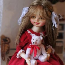 Анисья, коллекционная кукла ручной работы #MagicDolls_Studio