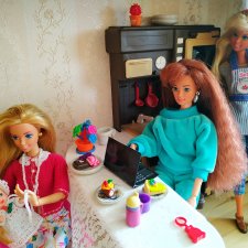 Джаззи и Ко перед конкурсом Барби-2021