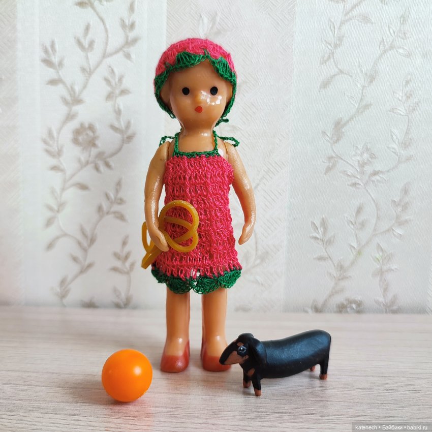 Галя идет в школу — Советские винтажные куклы (СССР): Ленигрушка (фото 5)