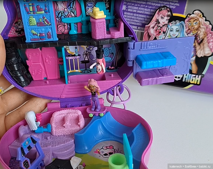 Monster High в виде Polly Pocket (фото 8)