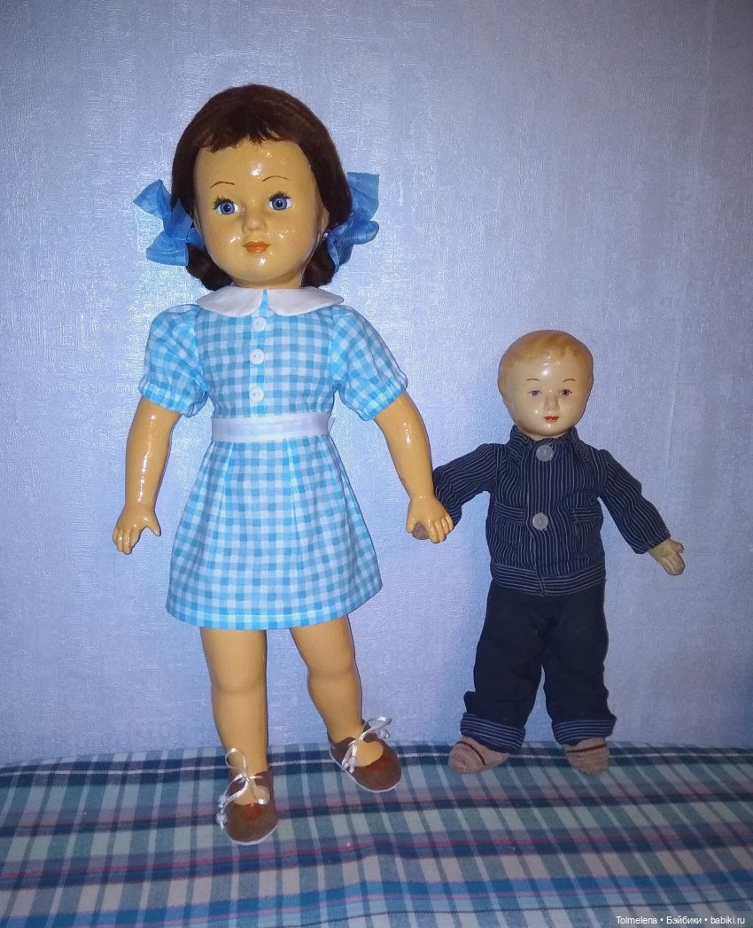 Через годы, через расстояния... Часть 1. Винтажные куклы разных стран. 1900 -1950