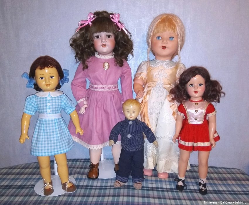 Через годы, через расстояния... Часть 1. Винтажные куклы разных стран. 1900 -1950