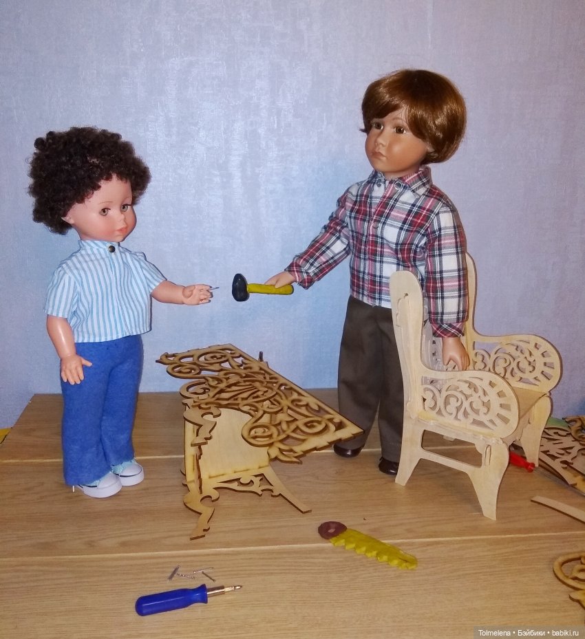 Если бы парни всей Земли...Часть 3. Мебель (фото 4)