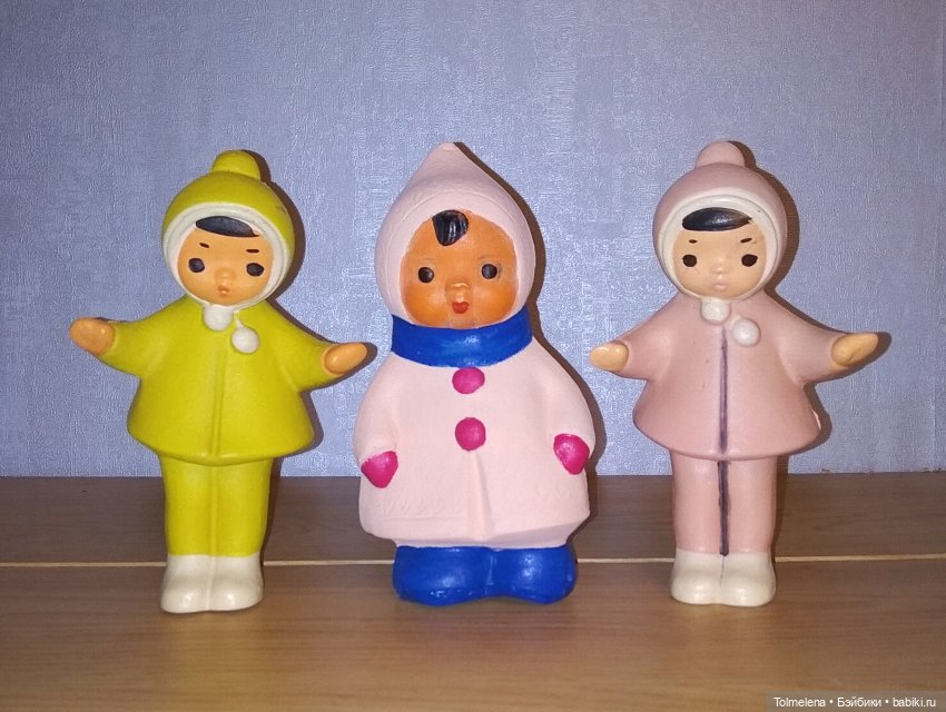 Укутыши, пищалки, свистульки - резиновые игрушки СССР