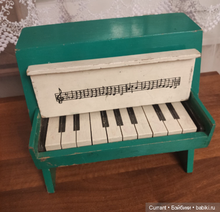 Пианино и рояль СССР — Игрушки СССР и советского детства: резиновые (фото 7)
