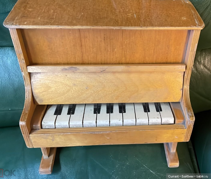 Пианино и рояль СССР — Игрушки СССР и советского детства: резиновые