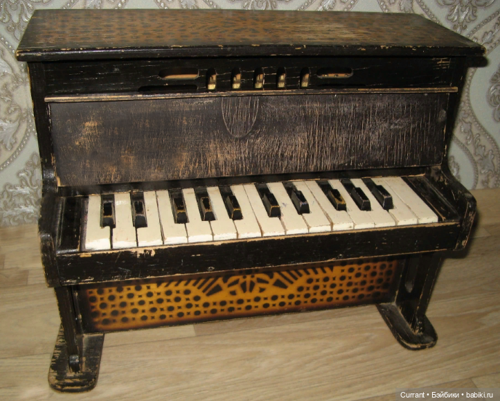 Пианино и рояль СССР — Игрушки СССР и советского детства: резиновые