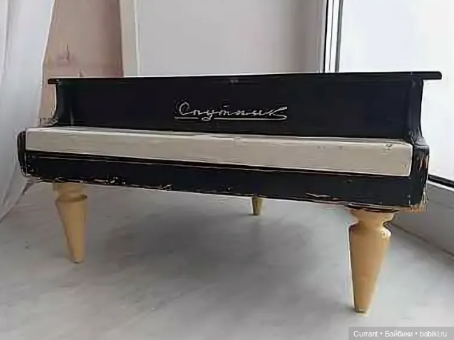 Пианино и рояль СССР — Игрушки СССР и советского детства: резиновые