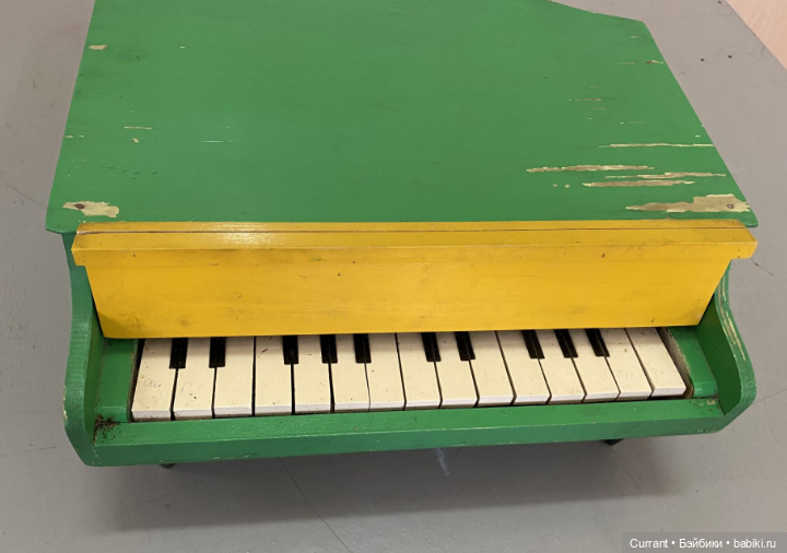 Пианино и рояль СССР — Игрушки СССР и советского детства: резиновые