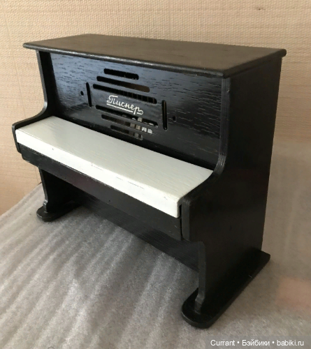 Пианино и рояль СССР — Игрушки СССР и советского детства: резиновые