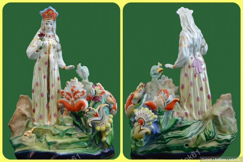 Сказочные мотивы в советском фарфоре авторской работы