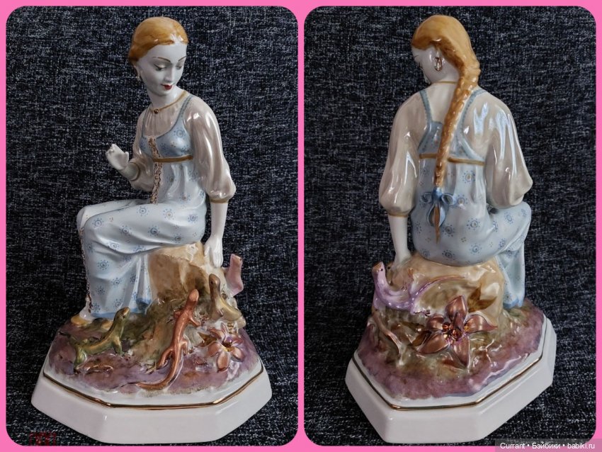 Сказочные мотивы в советском фарфоре авторской работы