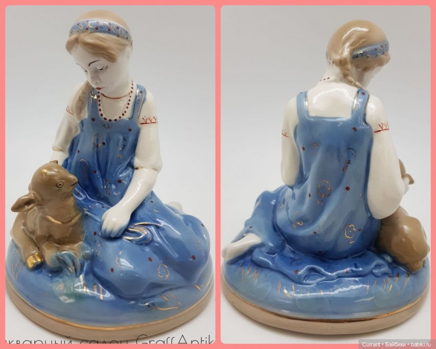 Сказочные мотивы в советском фарфоре авторской работы