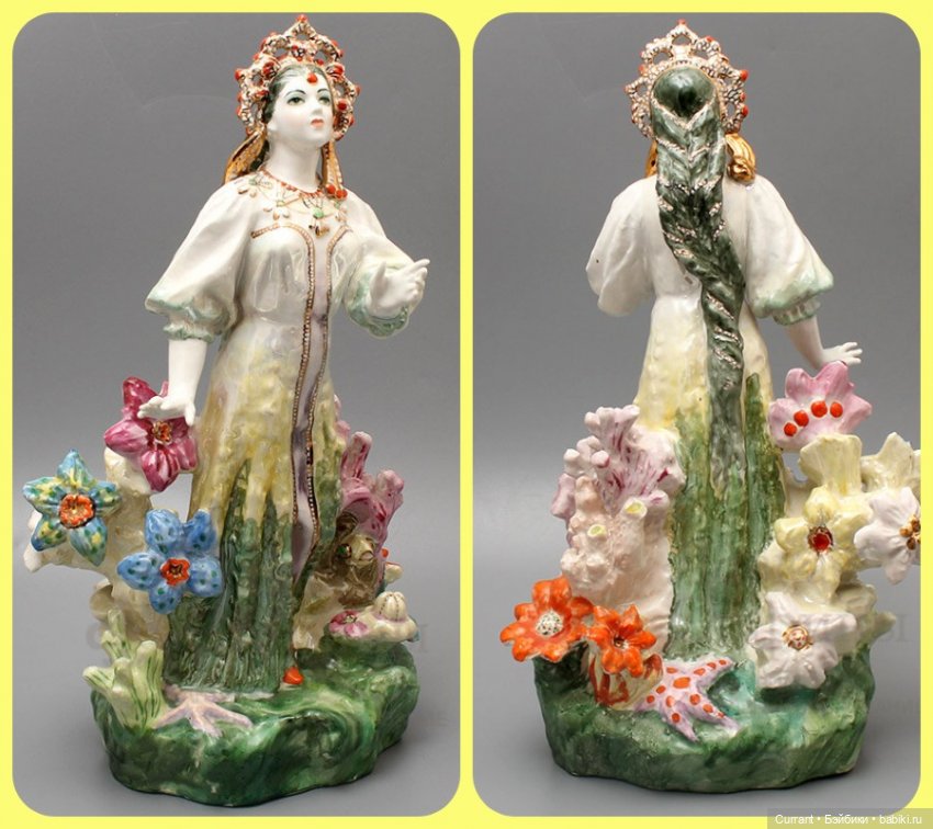 Сказочные мотивы в советском фарфоре авторской работы